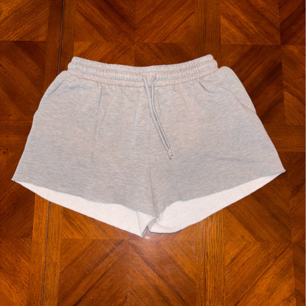 Forever 21 Light Gray Athletic Shorts